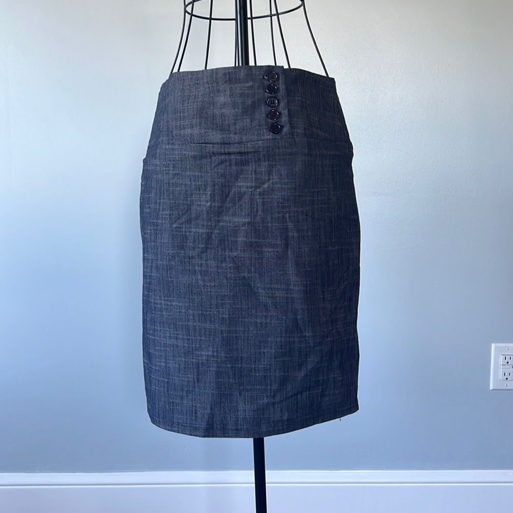 Blue Pencil Skirt, size 9